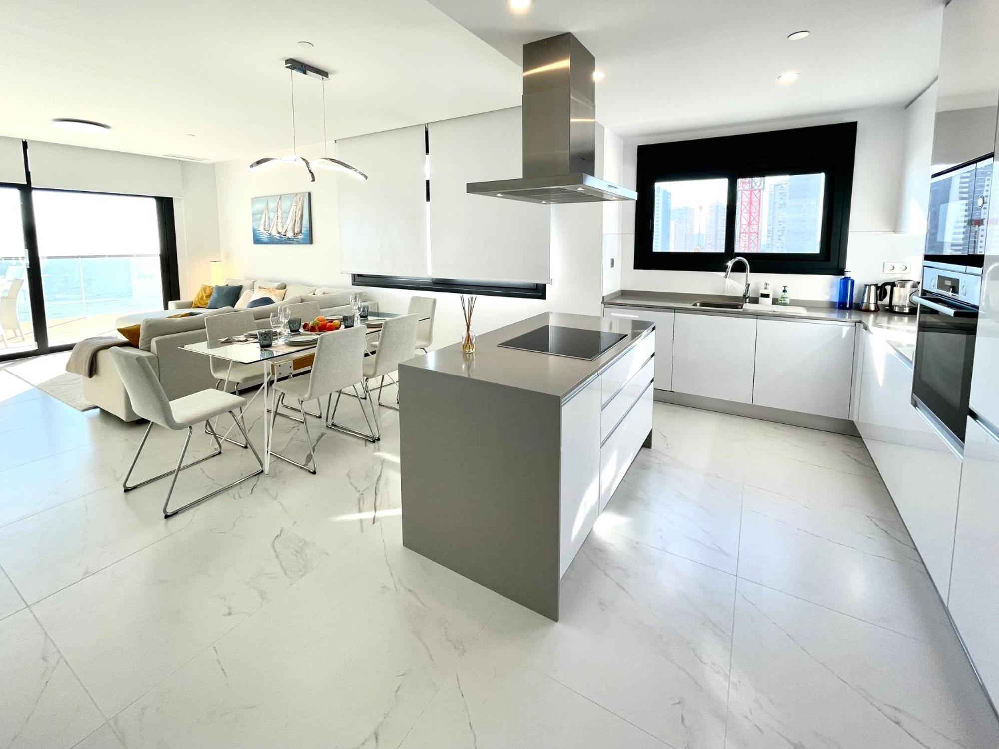 Luxury Apartment Sunset Cliffs Benidorm Ngoại thất bức ảnh