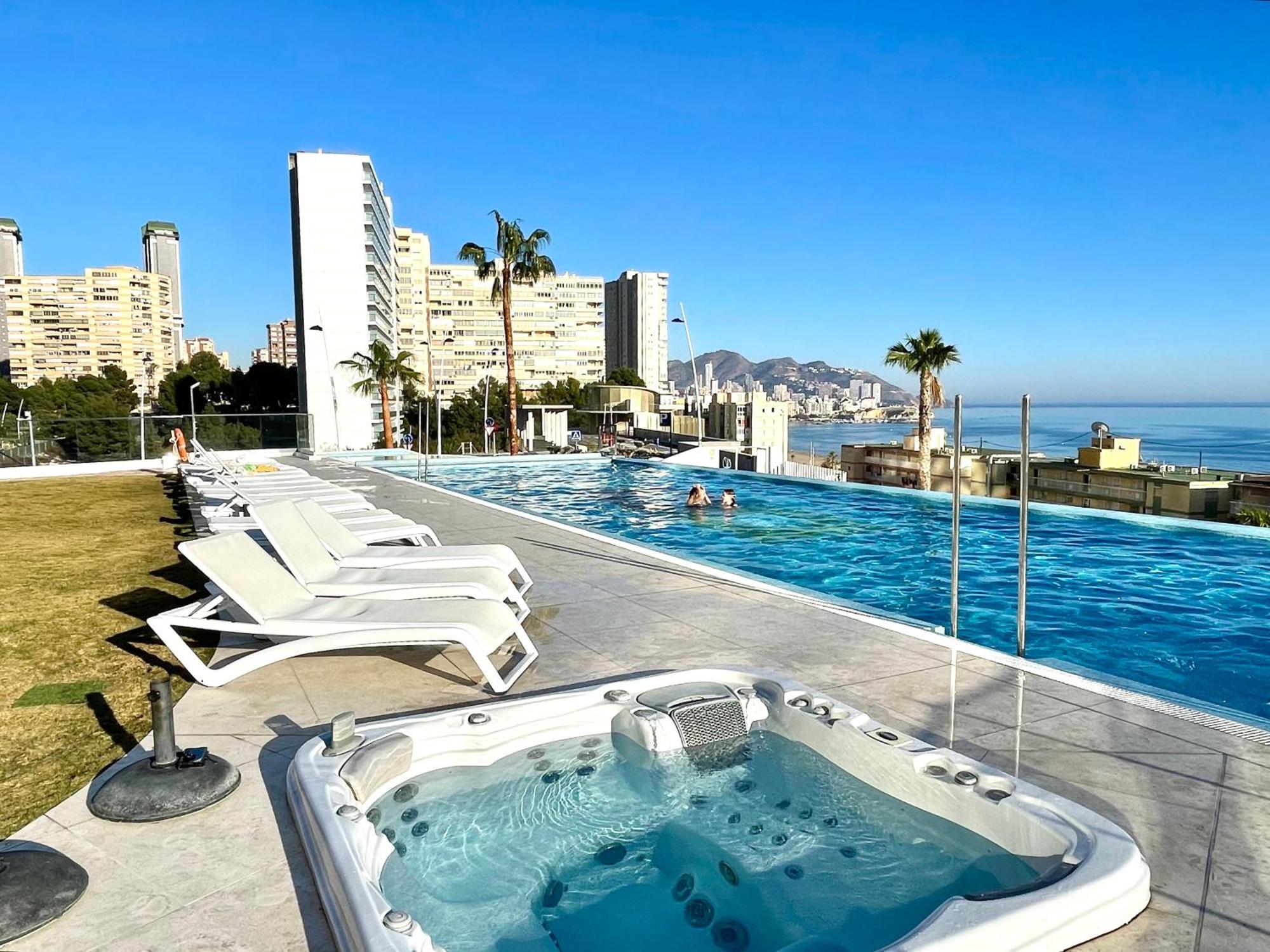 Luxury Apartment Sunset Cliffs Benidorm Ngoại thất bức ảnh